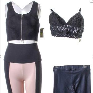 Alexander Wang Knitted Crop Top